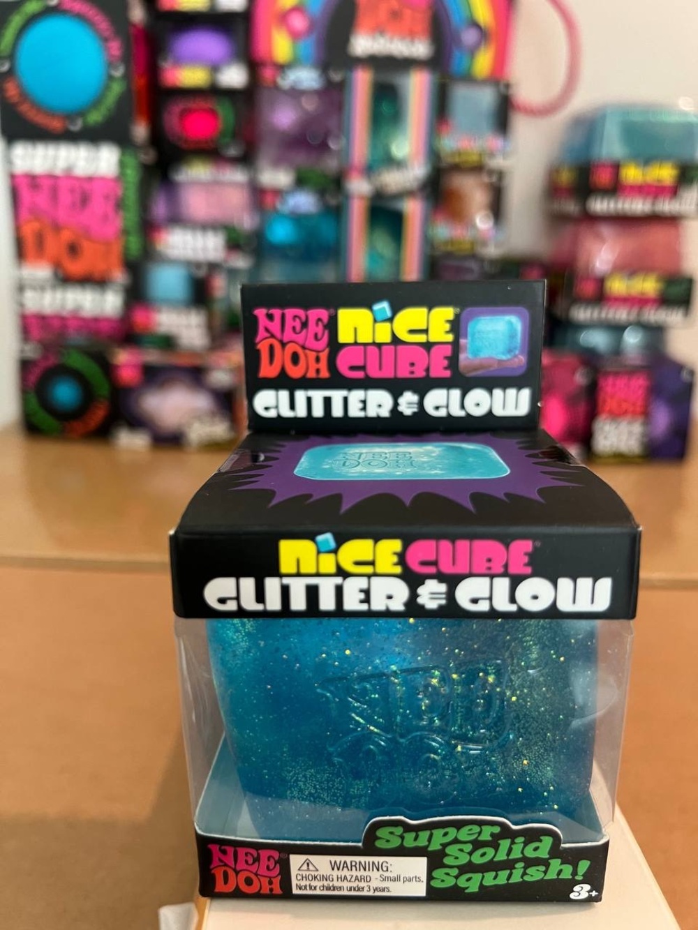 Glitter toy box